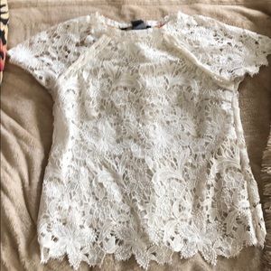 White Lace Top